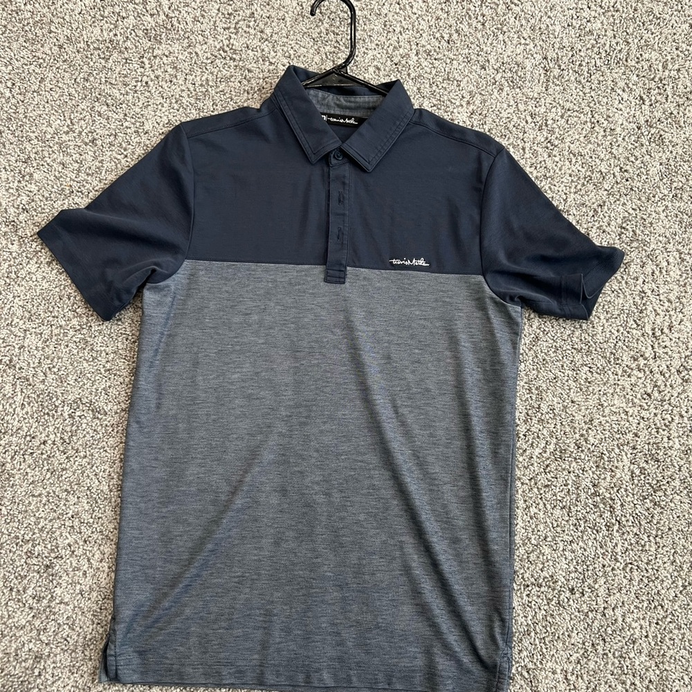 Travis Mathew Men's Navy Polo Shirt